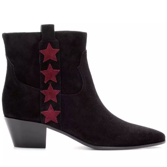 8 / 38.5 Saint Laurent Wyatt Black Boot - Picture 1 of 6